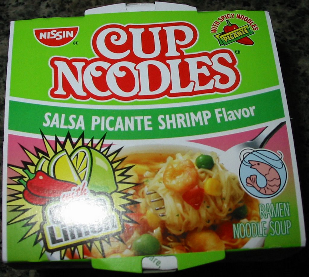 Journey into the World of Ramen: Cup Noodles - Salsa Picante Shrimp Flavor